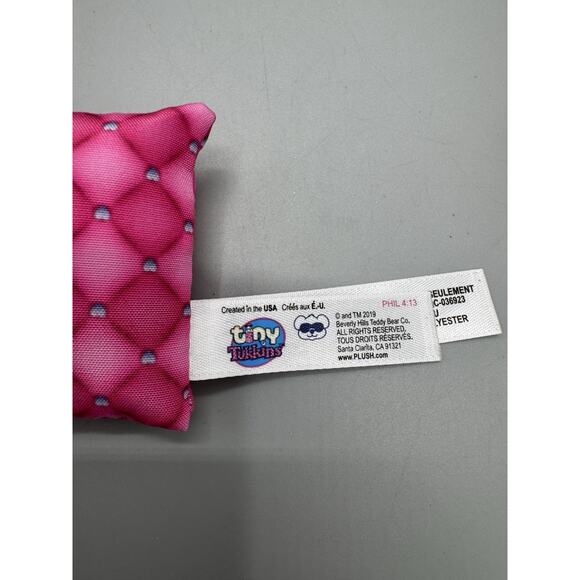 Tiny Tukkins Bunny Rabbit Lot of 2 Figures W/ Baby & Crib - Picture 11 of 14